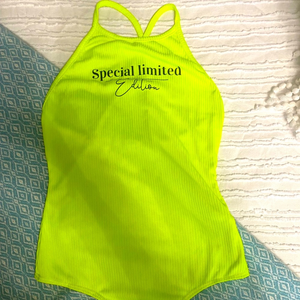 “Special Edition” Open Back Bodysuit. Size Small. Great Stretch & Fit.